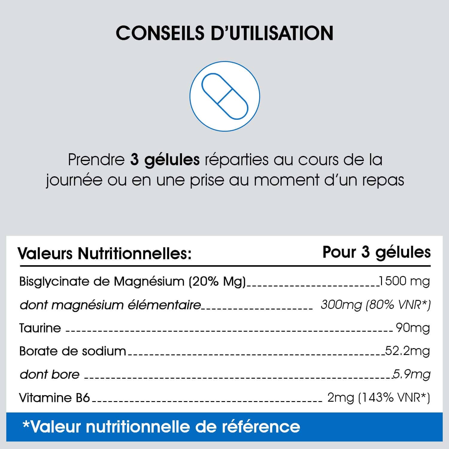 Le Magnésium Bisglycinate lab-nudrive 
